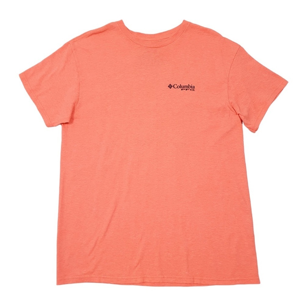 Columbia PFG X-Large Bright Coral T Shirt Fishing Outdoors 0016